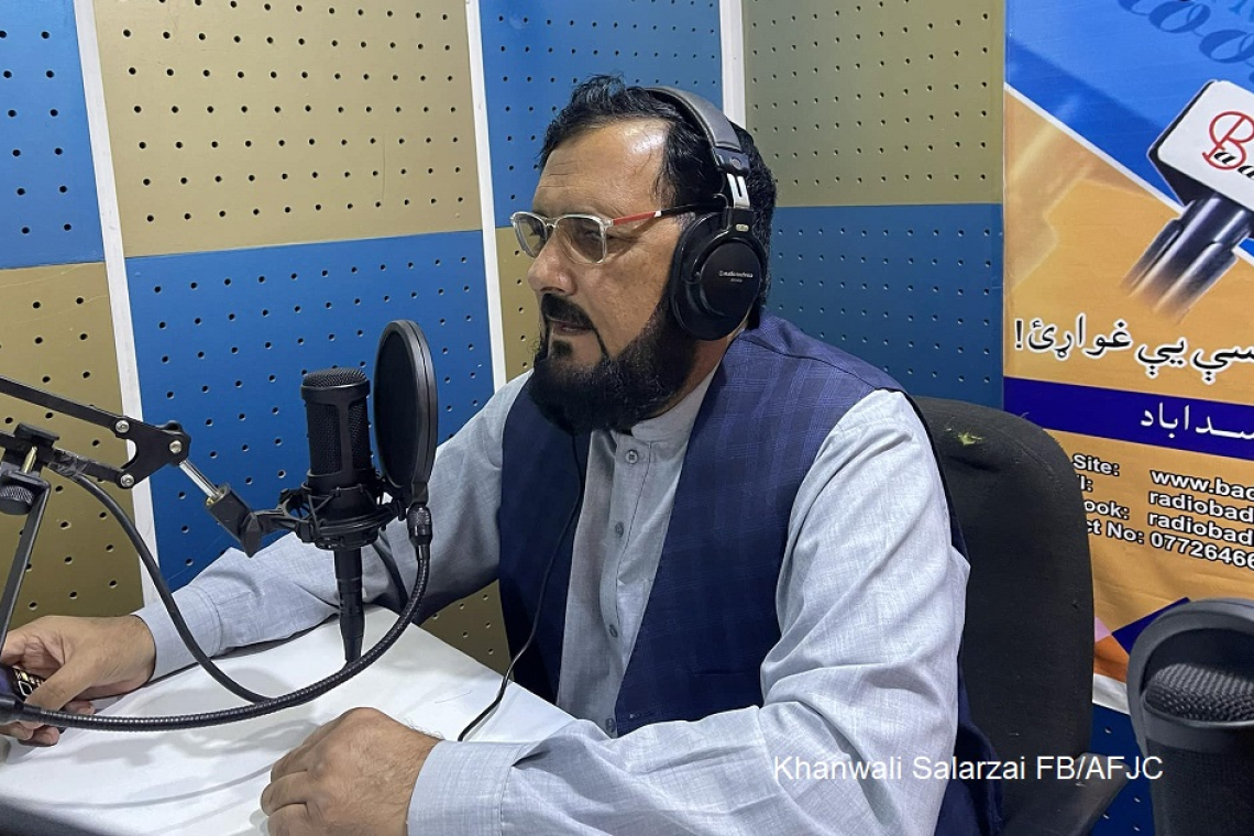 خان‌ولی سالارزی خبرنگار سرشناس ولایت کنر درگذشت